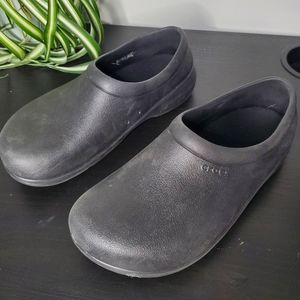 CROCS Black Clogs Women's 9